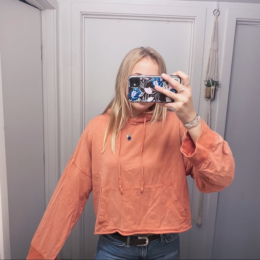 Aerie cropped hoodie